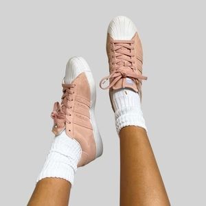 Adidas Superstar Vulc Adv ‘Pale Pink’ shoes, Men’s 9, Women’s 10.5